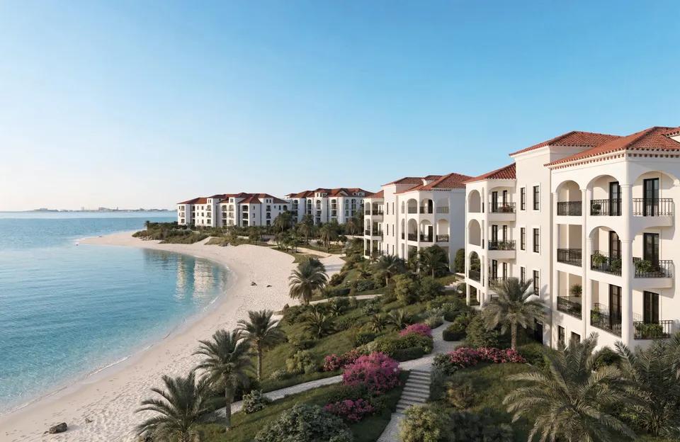 One bedroom with park and sea views
